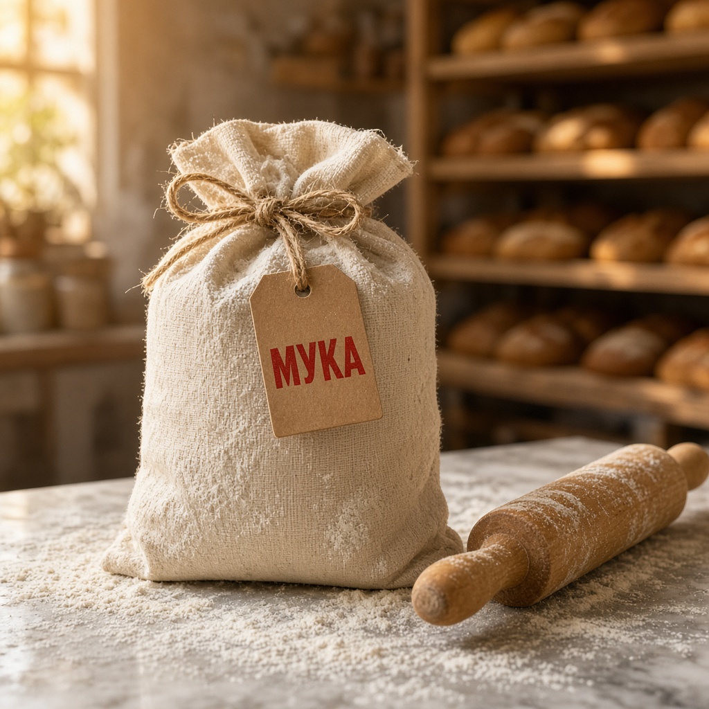 Мука высшего сорта от компании Крупнов
